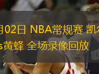 11月02日 NBA常規(guī)賽 凱爾特人vs黃蜂 全場(chǎng)錄像回放